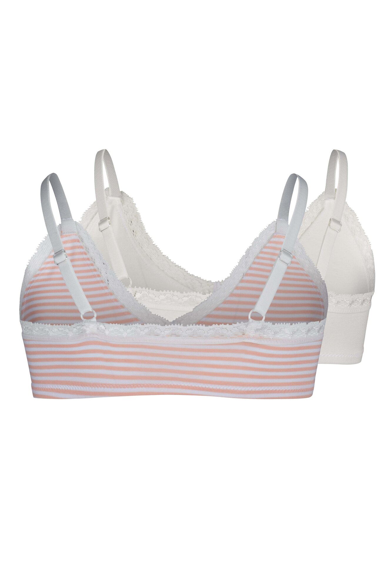 Skiny Mädchen Bustier 2er Pack - Cotton Elastic Mit Pads