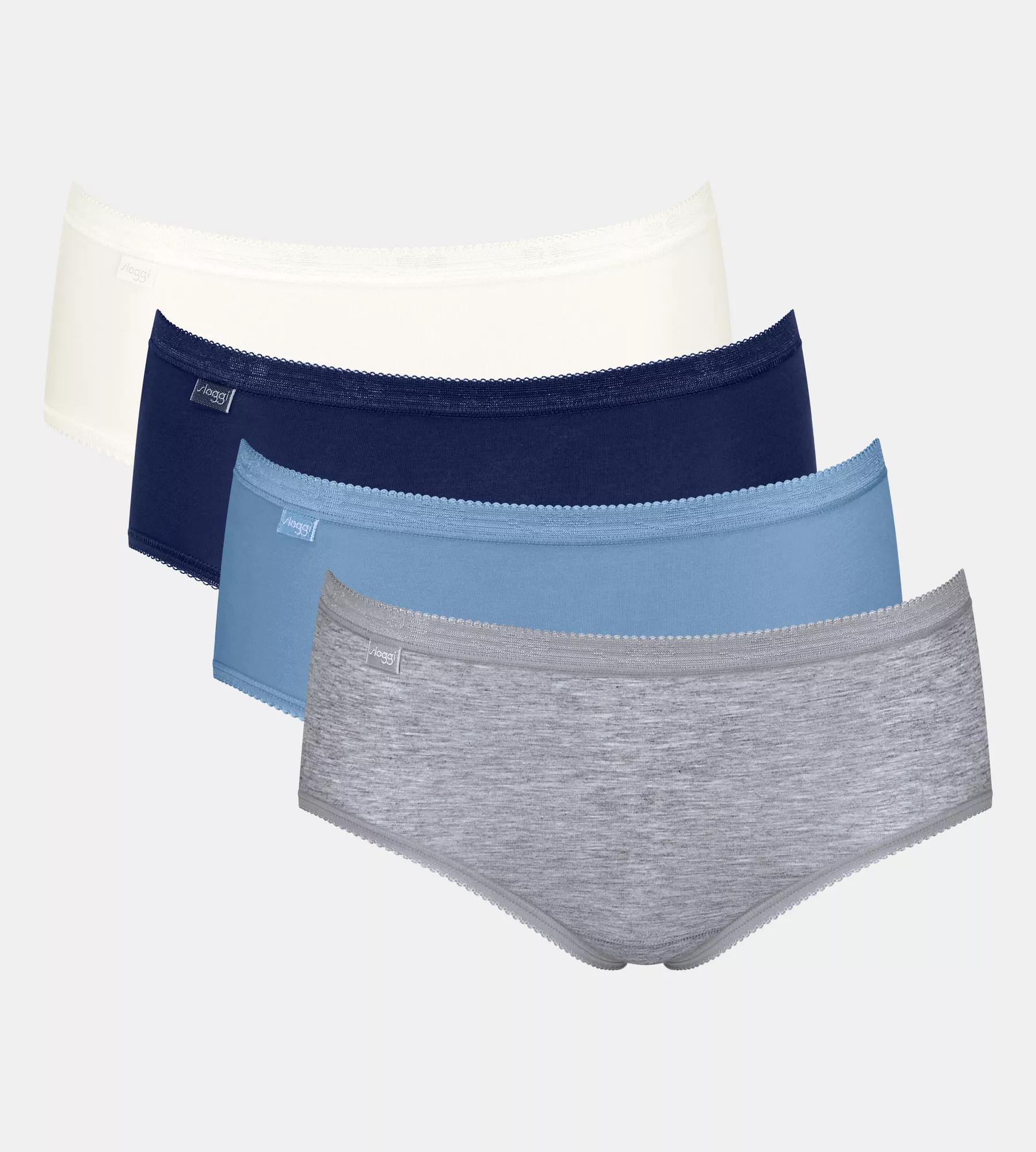 4er Pack Sloggi Basic+ Damen Midi C4P