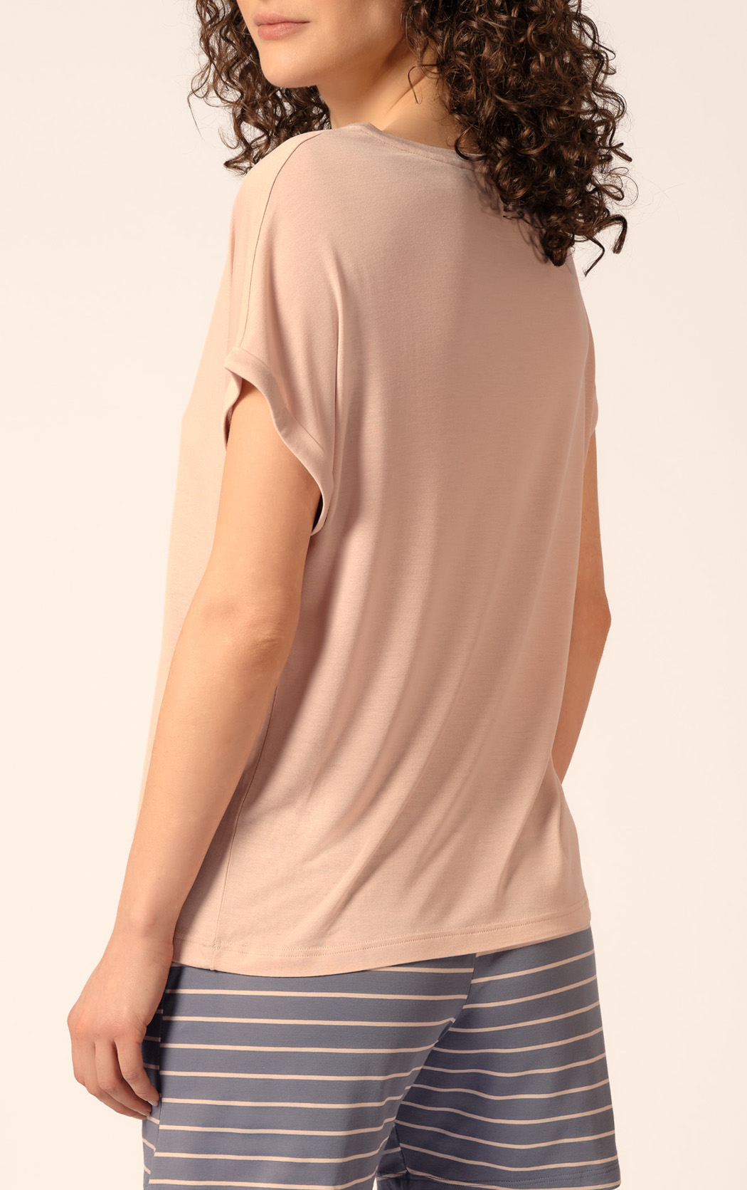 Huber Night Basic Selection Damen Shirt kurzarm