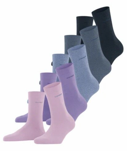 5er Pack Esprit Solid Damen Socken