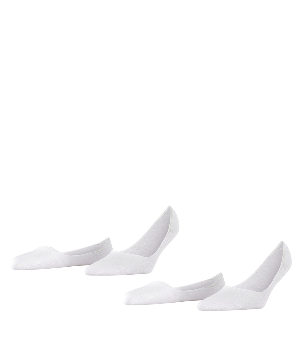 2x2er Pack Esprit Cotton Invisibles Damen Füsslinge 