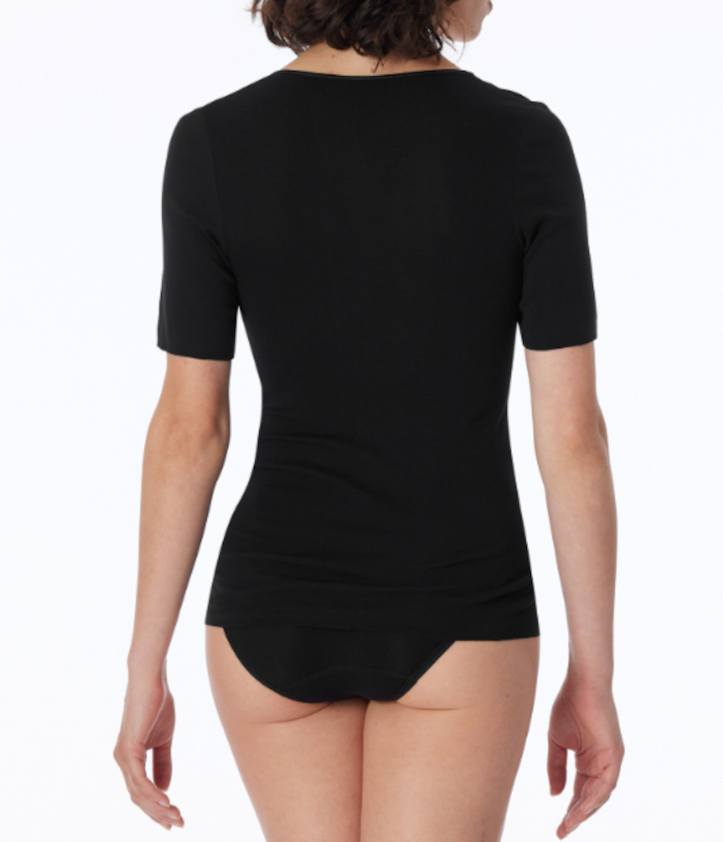 Schiesser Luxury Damen kurzarm Shirt