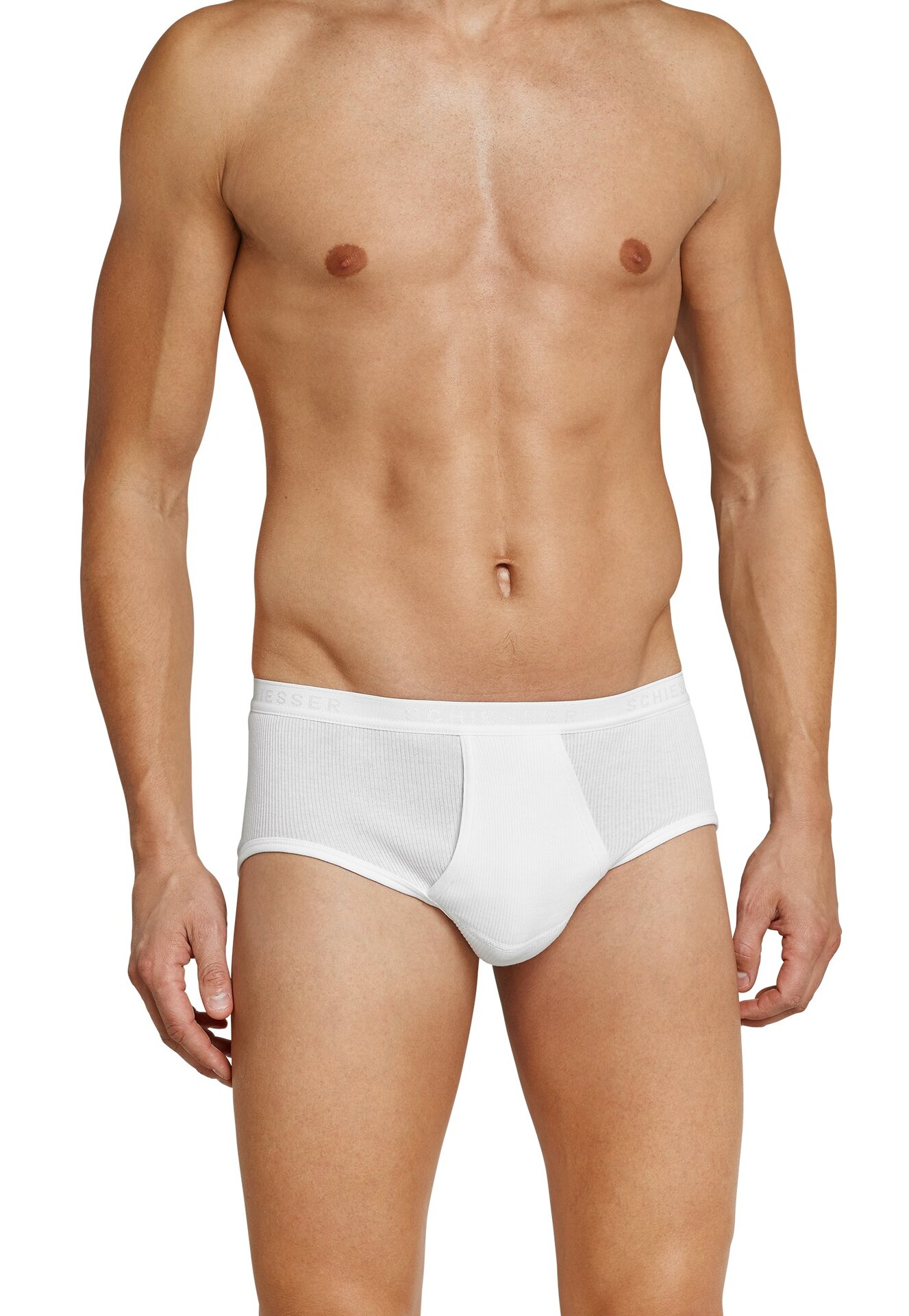 Schiesser Original Classics Doppelripp Herren Sportslip