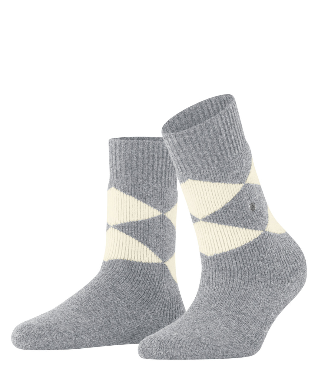 Burlington Cosy Argyle Damen Haussocken