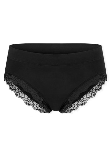 Schiesser Unique Cotton Damen Brazilian mit Spitze