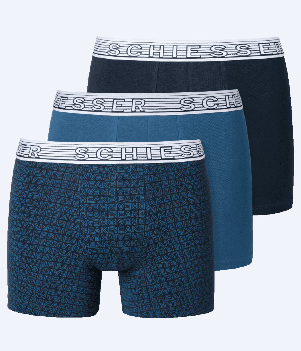 3er-Pack Schiesser 95/5 Organic Jungen Shorts