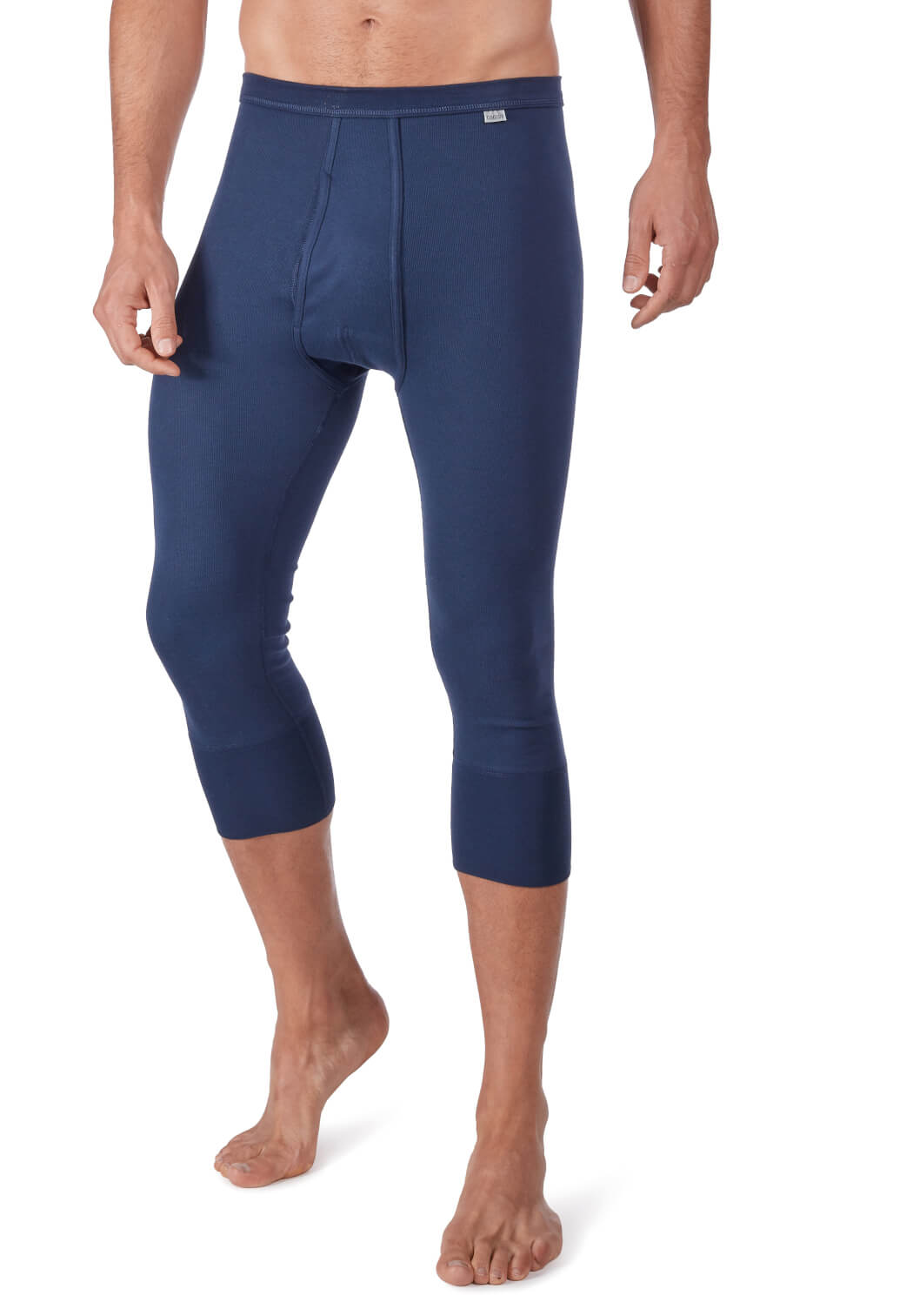 Huber Cotton Fine Rip Herren Pant 3/4 lang