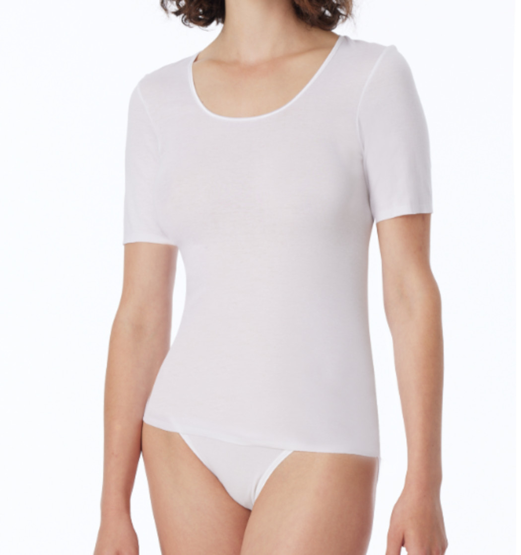 Schiesser Luxury Damen kurzarm Shirt