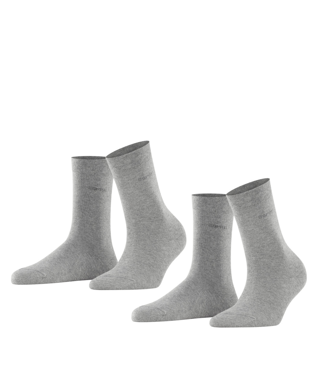 2er Pack Esprit Basic Easy Damen Socken 