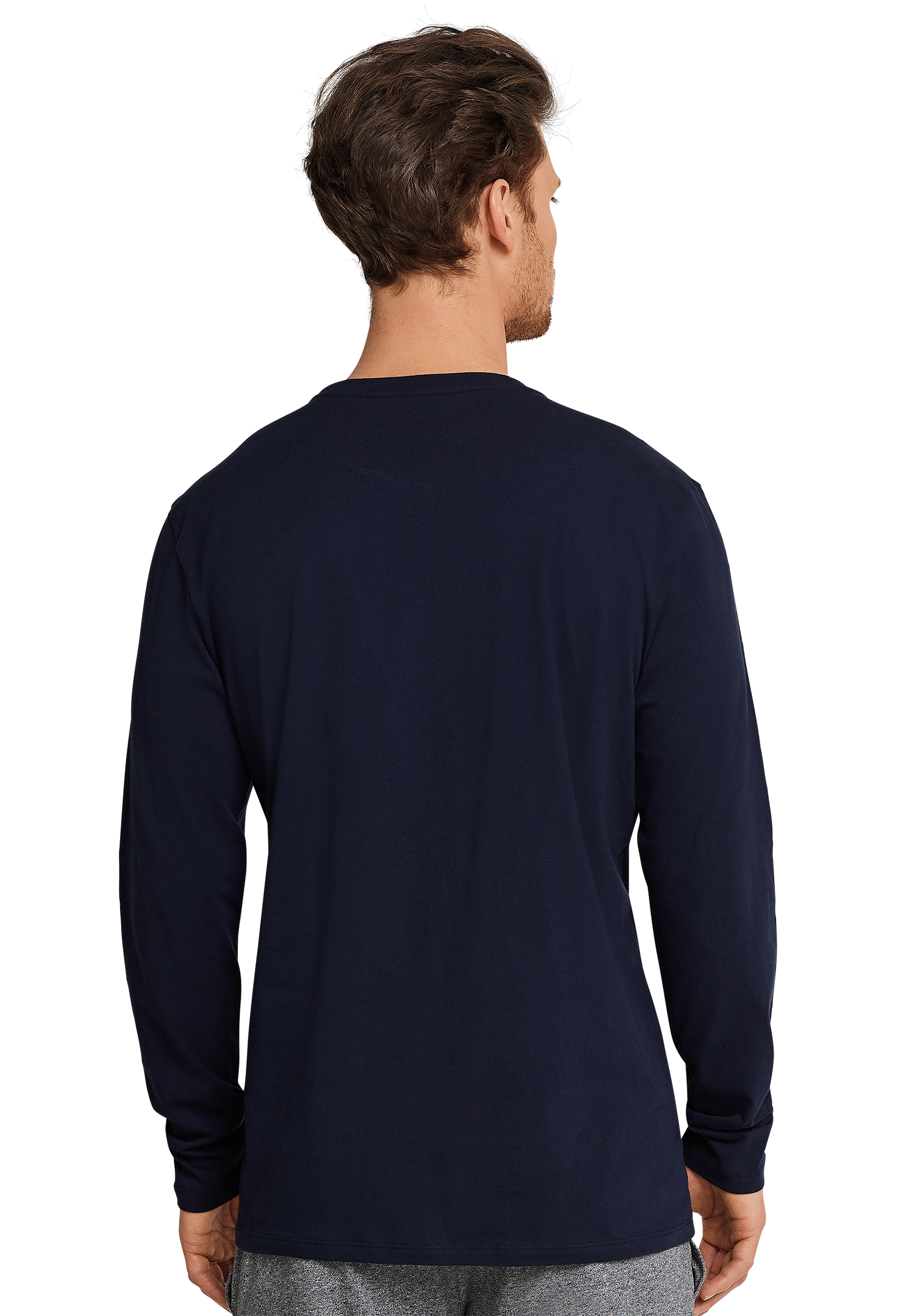 163835-803_back-Schiesser-Mix-Relax Schiesser Mix + Relax Herren Shirt Langarm