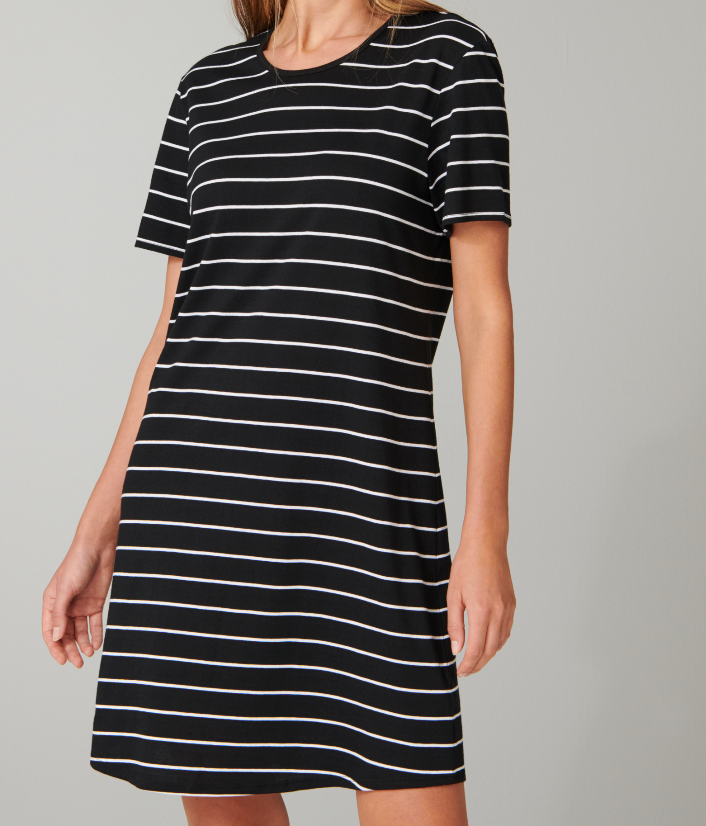 Schiesser Riviera Refresh Damen Nachthemd 1/2 Arm