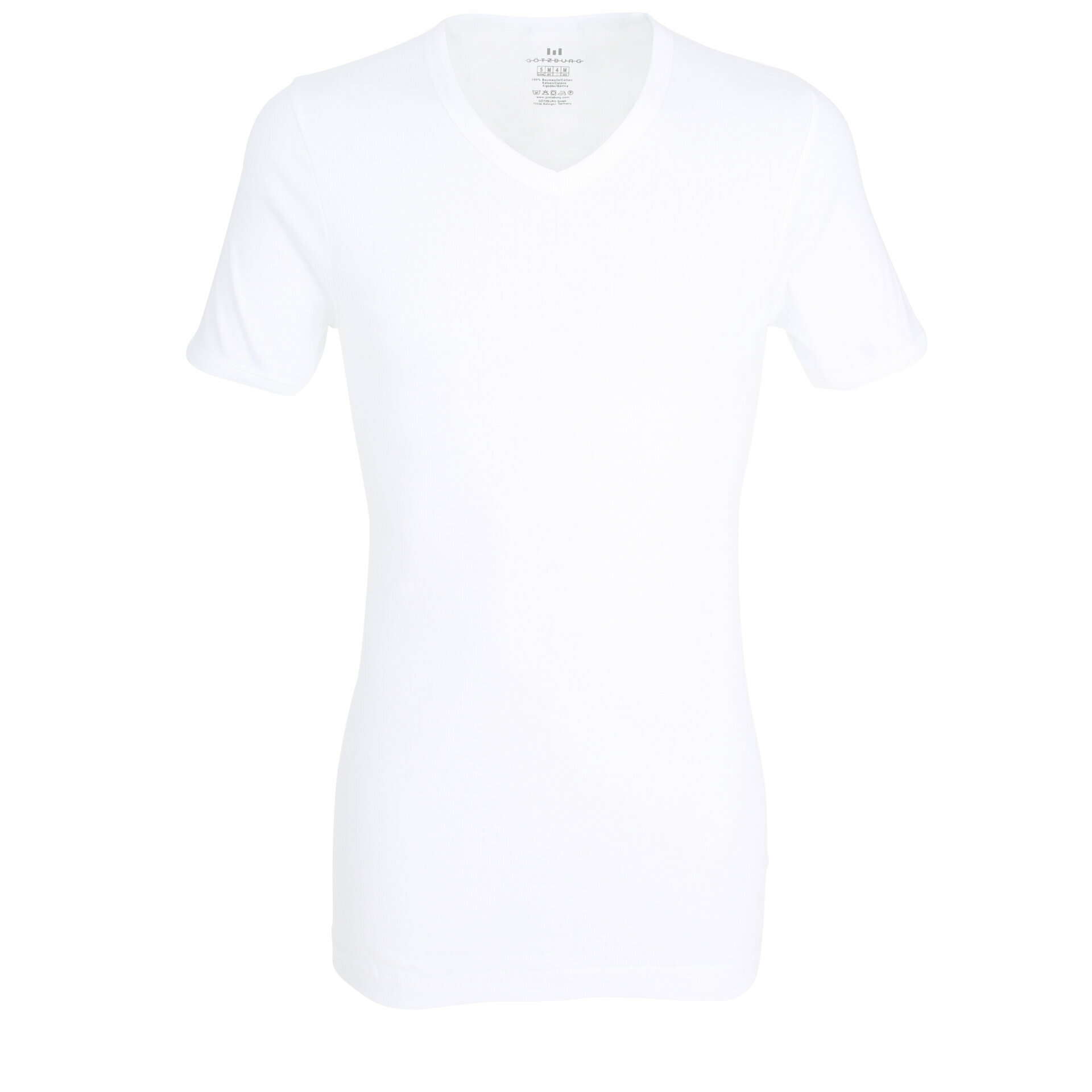 2er-Pack Götzburg Pure Cotton Feinripp V-Neck Shirts