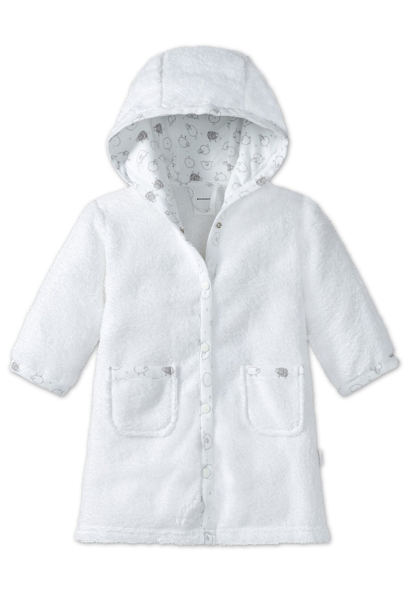Schiesser Original Classics Baby Bademantel