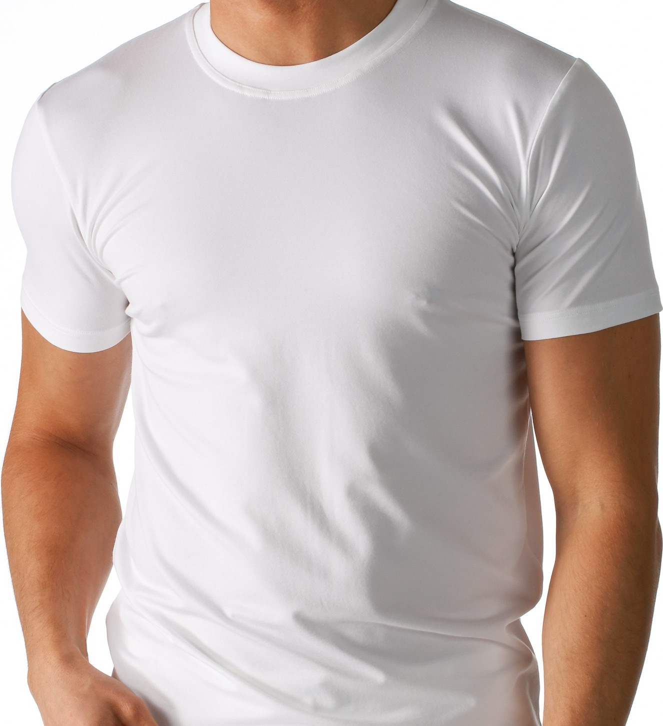 2er-Pack Mey Serie Dry Cotton Herren Olympia-Shirt