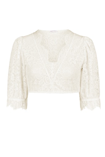 Nina von C Dirndlbluse Celine halbarm