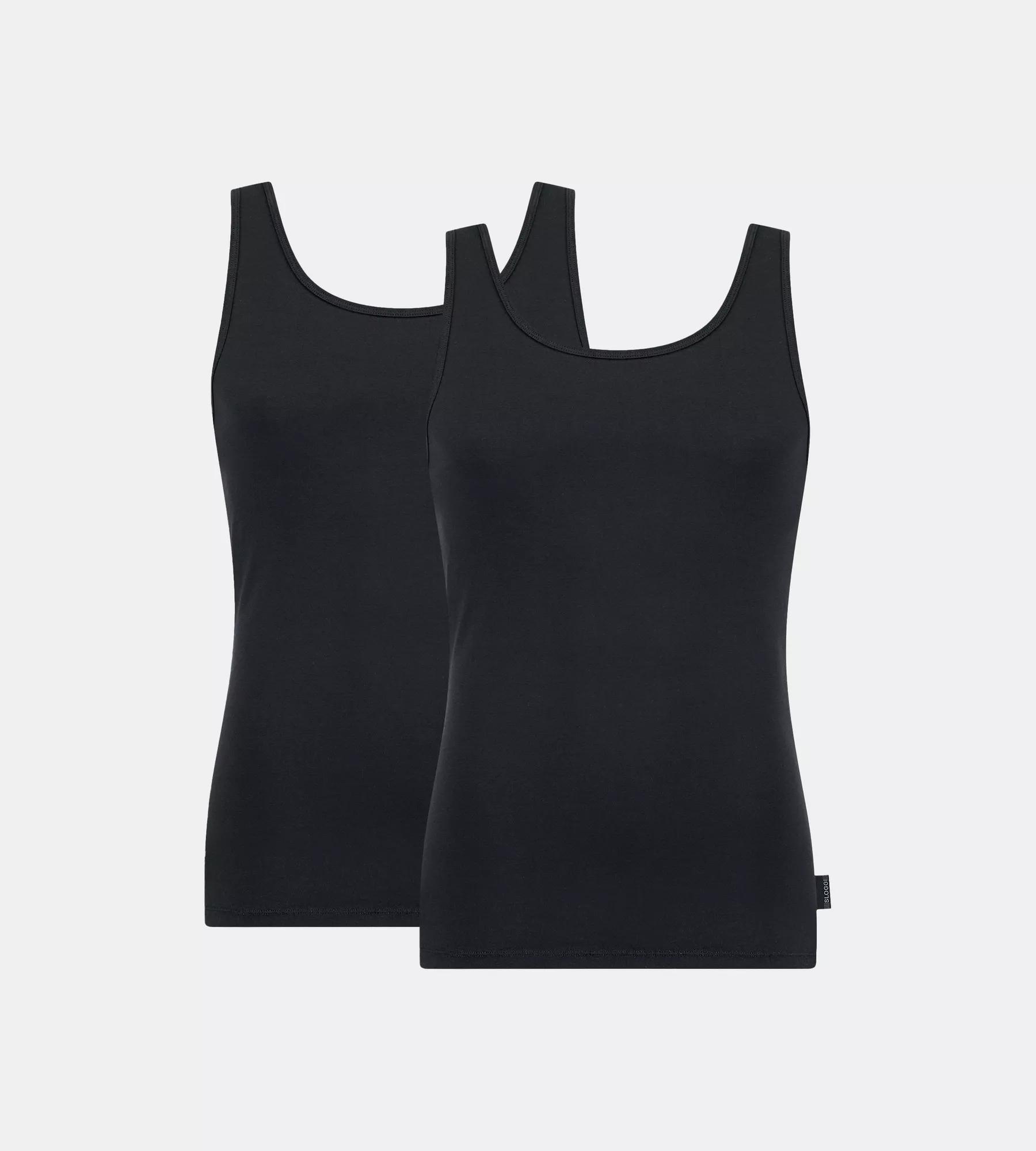 2er-Pack Sloggi 24/7 Herren Shirt 02 Vest 2P