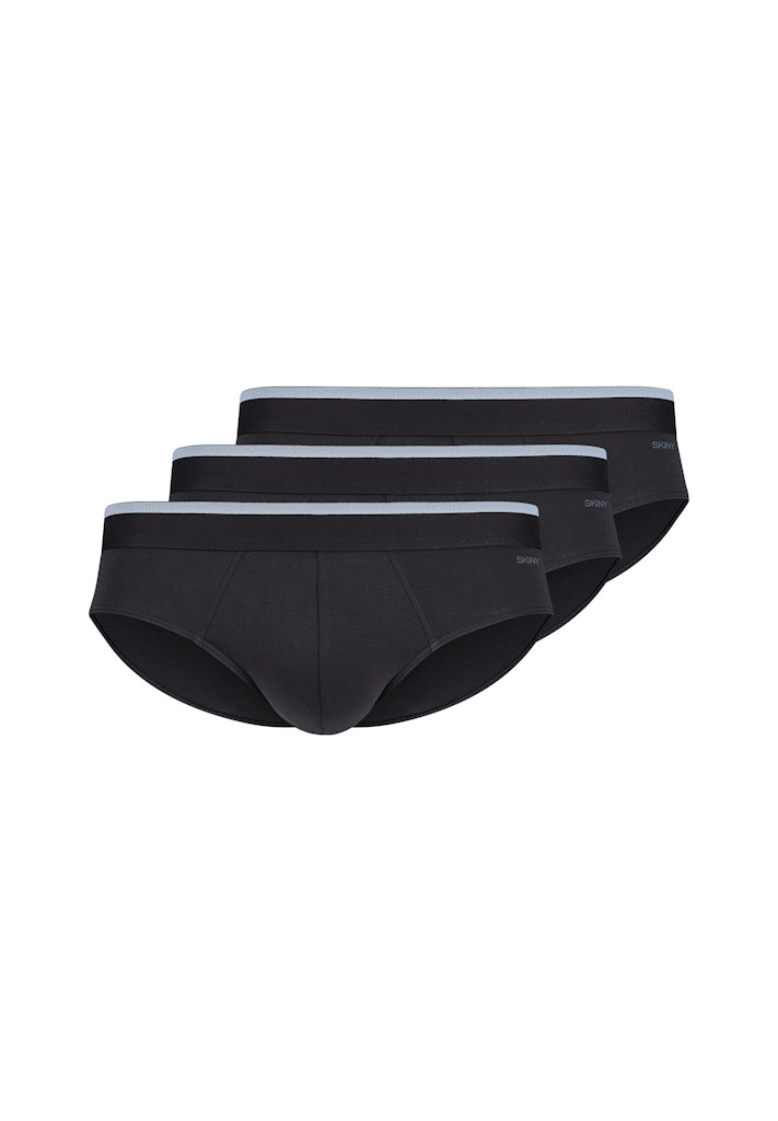 3er Pack Skiny Daywear Cotton Multipack Herren Brasil Slip