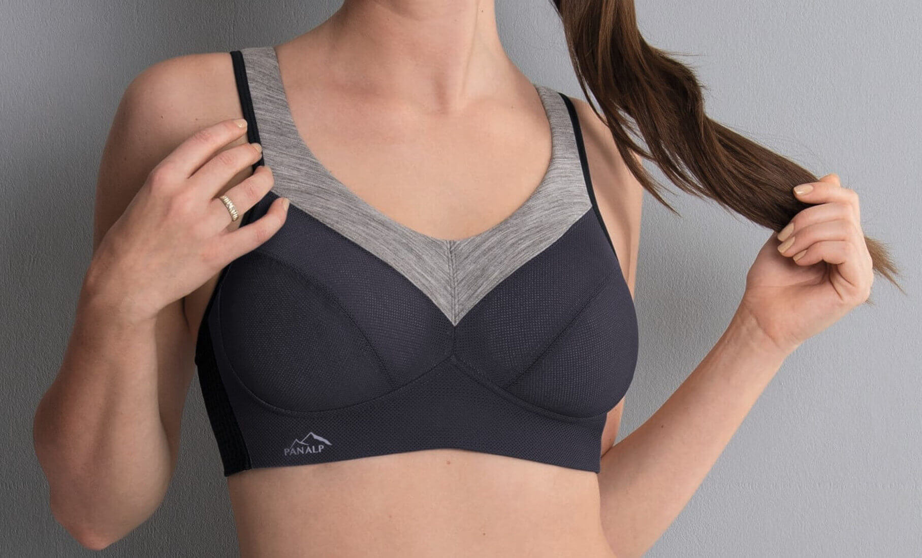 High Impact Padded Sports Bra A-DD