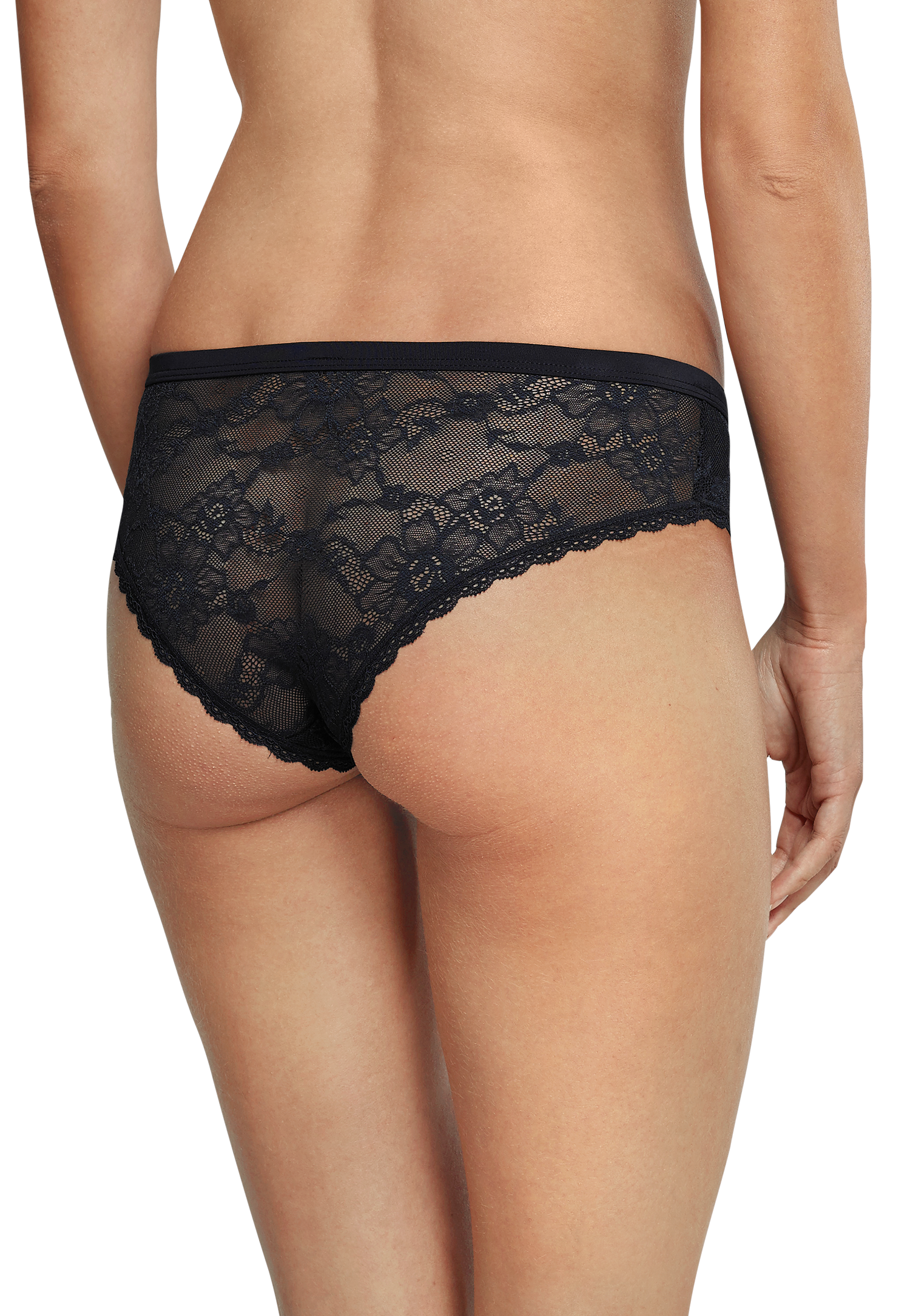 Schiesser Pure Lace Damen Brazilian Hipster