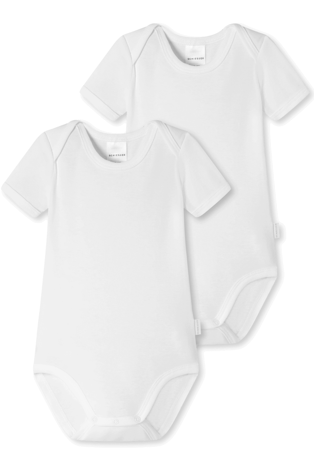 2er-Pack Schiesser Original Classics Feinripp Baby Body 1/2 Arm