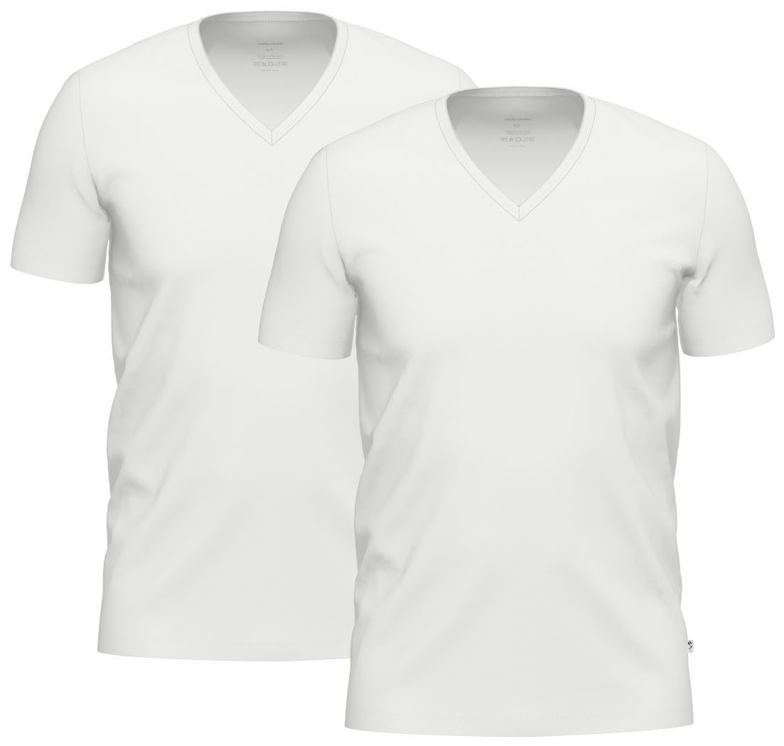 2er-Pack Seidensticker Bodywear Herren T-Shirt