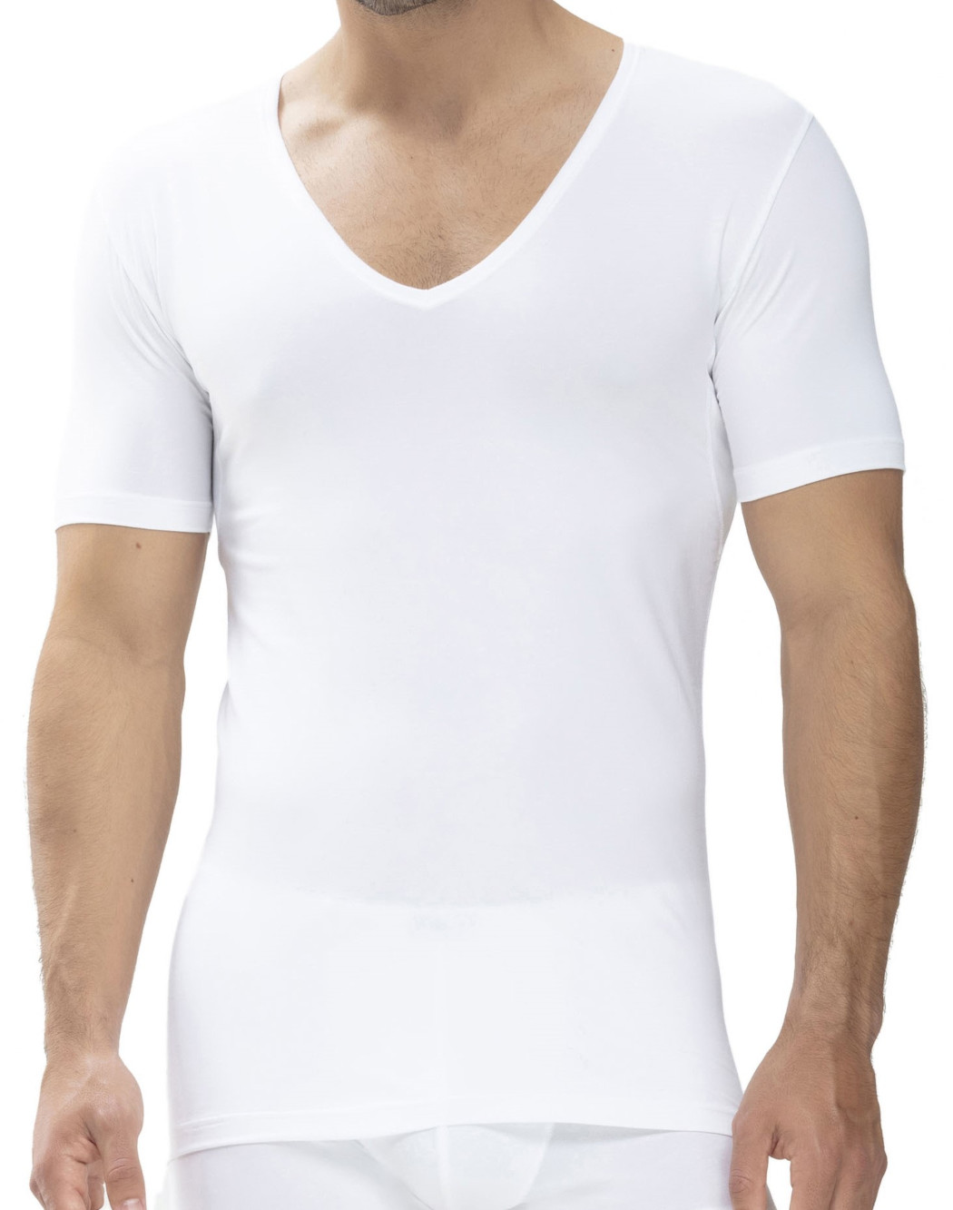 Mey Serie Dry Cotton Functional Herren V-Neck Shirt Slim Fit