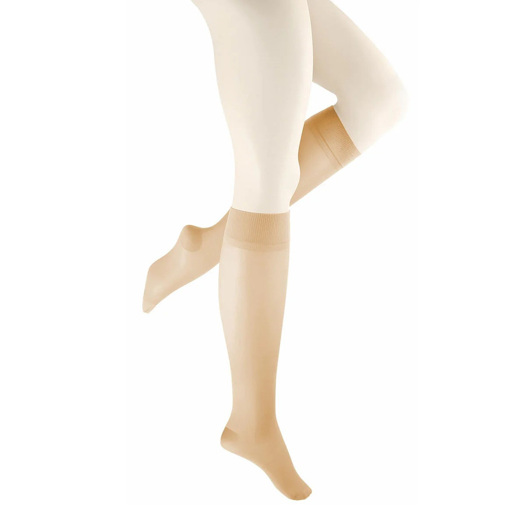 2er Pack Wilox Serie Vital Damen Kniestrumpf DEN 40