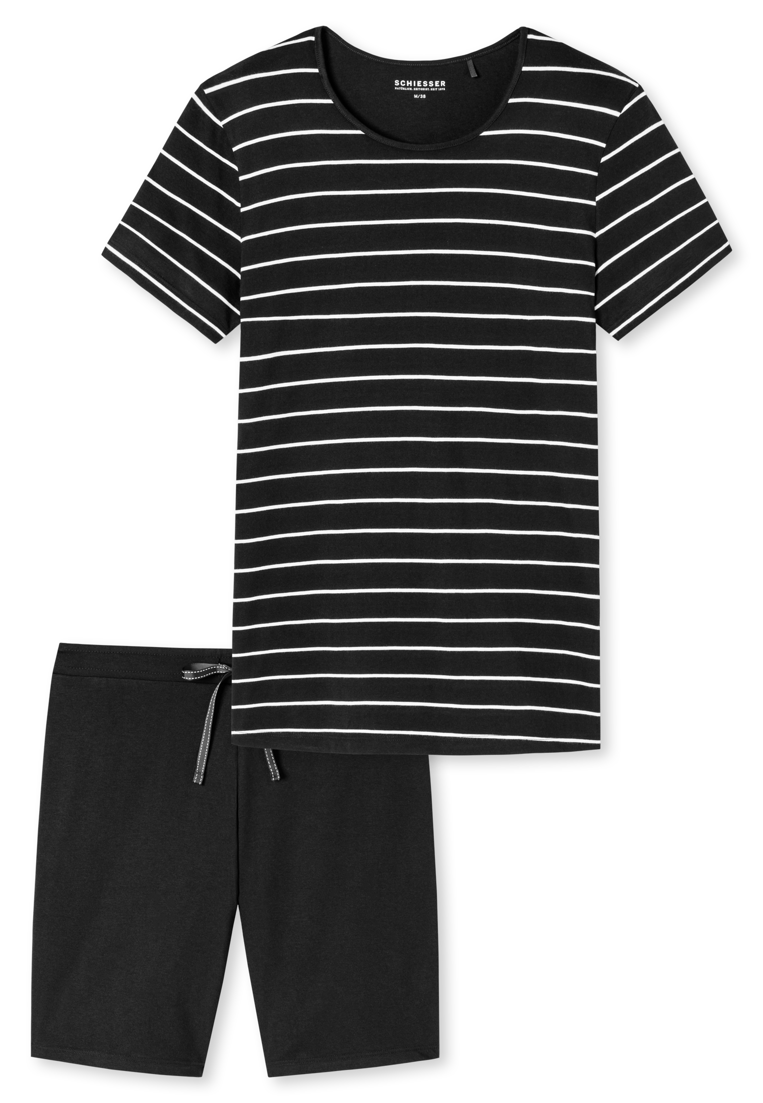 Schiesser selected! premium inspiration Damen Schlafanzug kurz