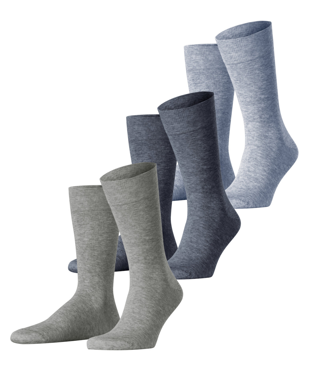 3er Pack Esprit Basic  Solid Mix Herren Socken