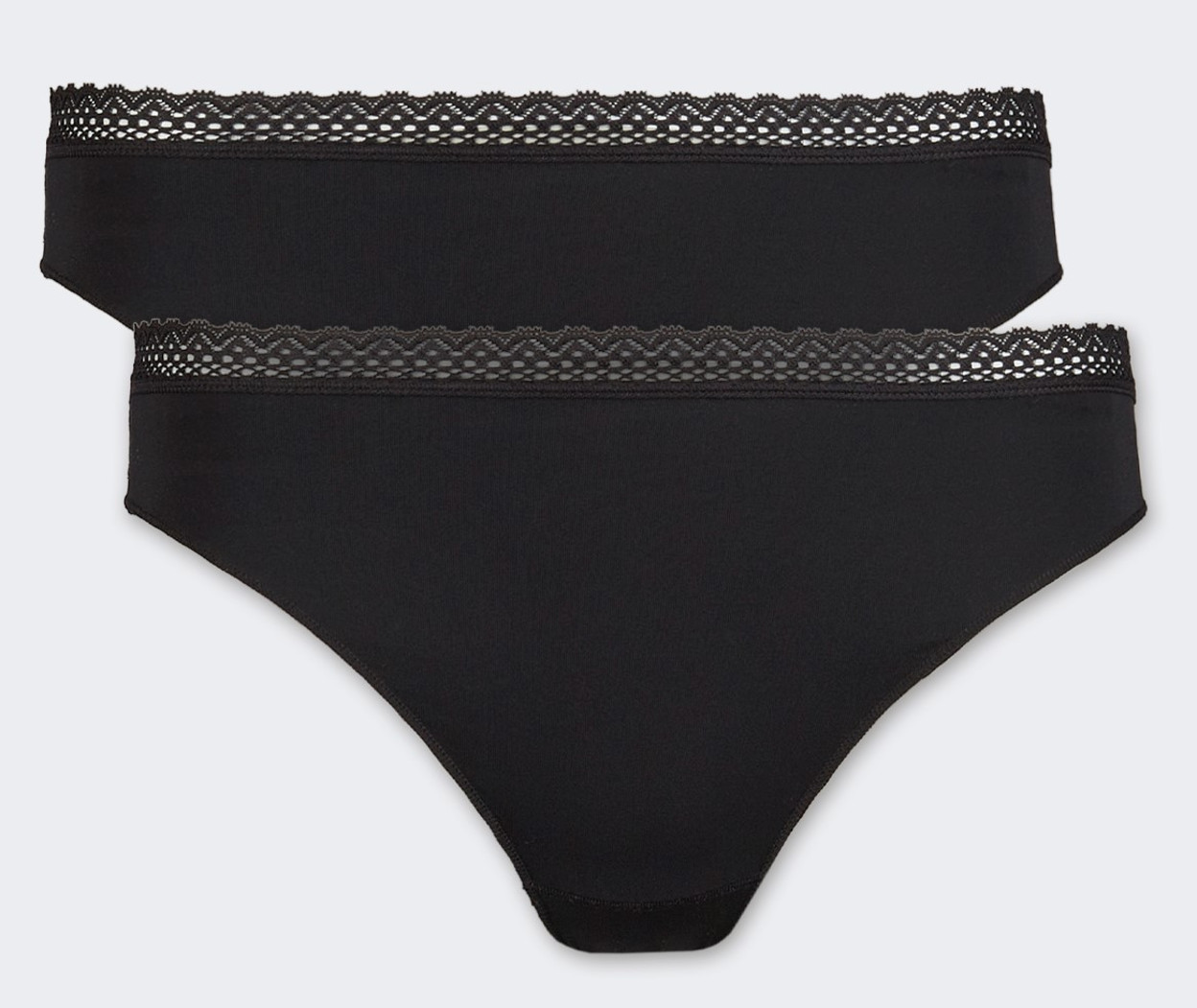 2er-Pack Nina von C. Damen String mit Spitze