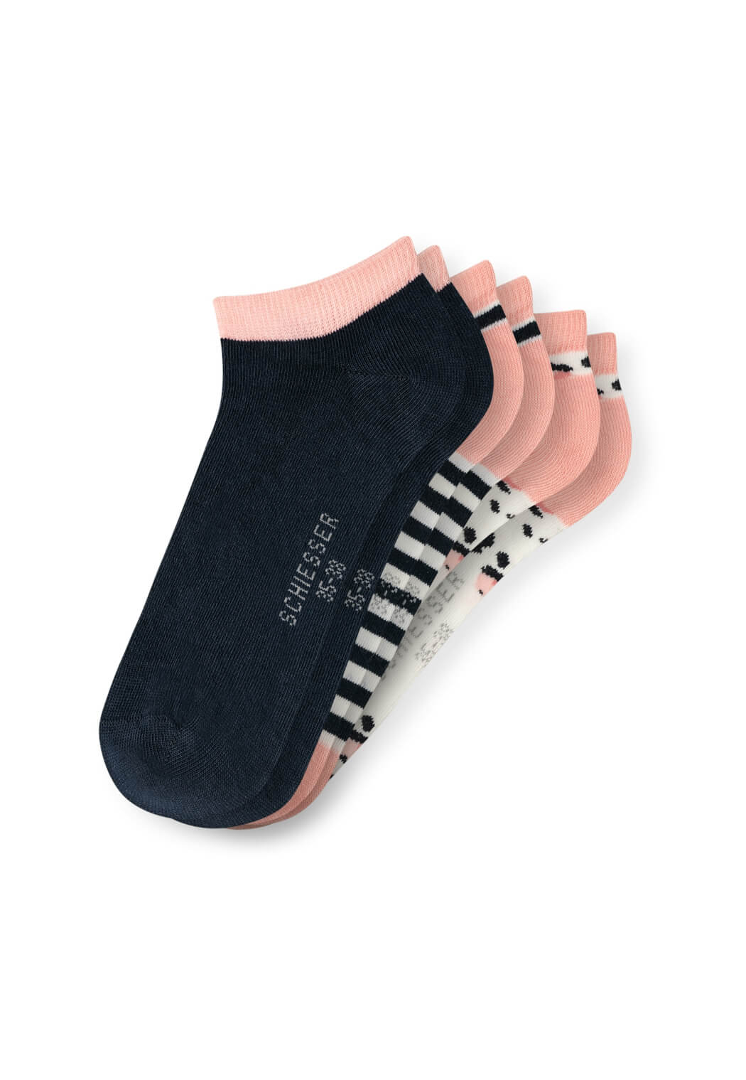 3er Pack Schiesser Teens Sneakersocken