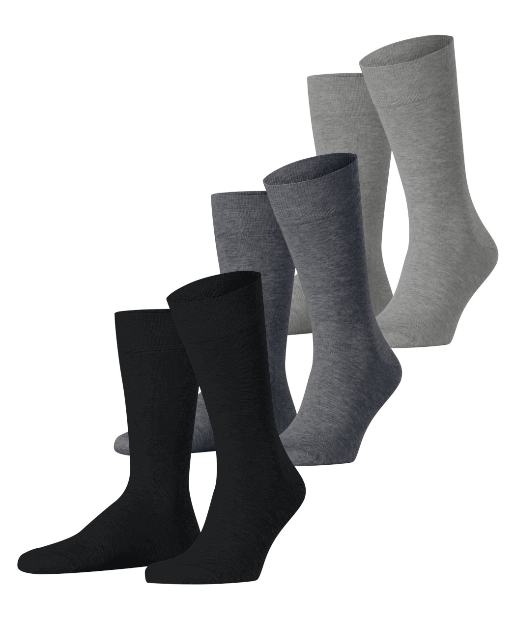 3er Pack Esprit Basic  Solid Mix Herren Socken