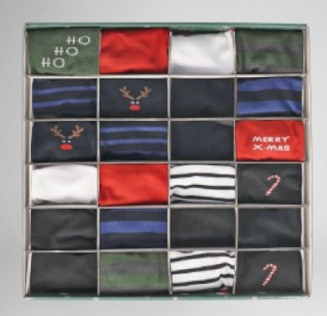 Hudson Socken Advendskalender Herren