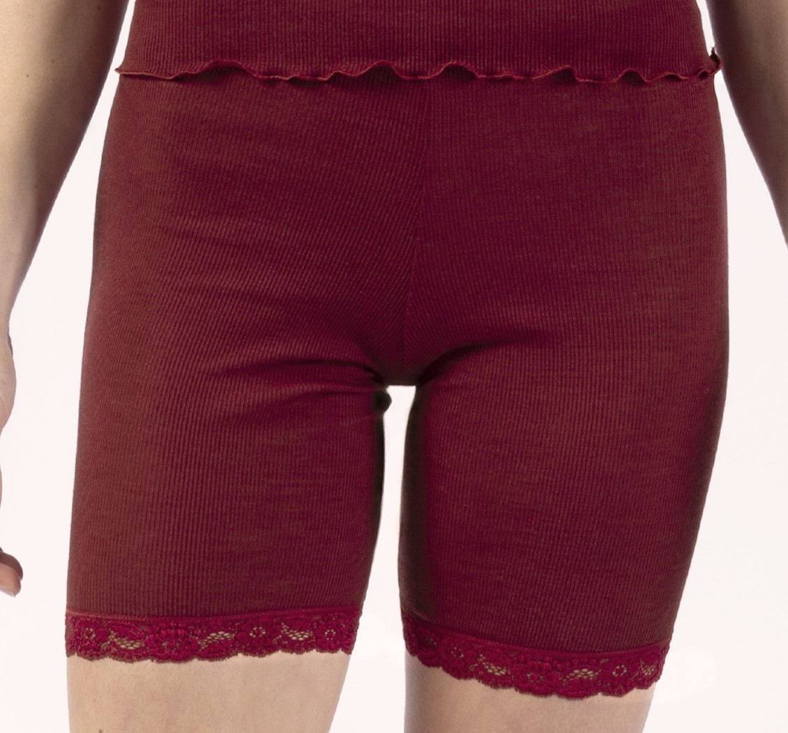 Nina von C. Serie Wool Silk Damen Radler elderberry