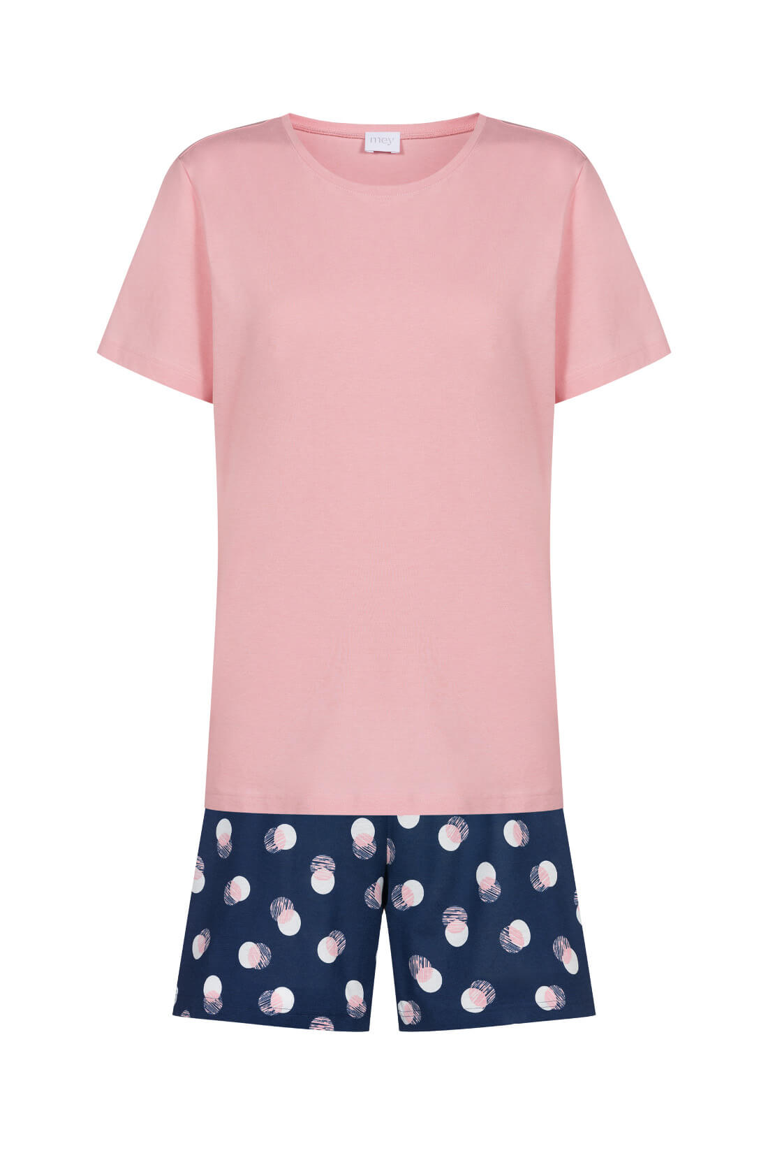 Mey Serie Scribbled Dots Damen Anzug kurz