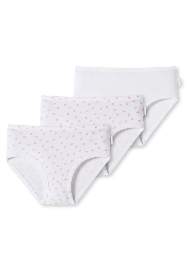 Schiesser Herren Feinripp-Slip 4er Pack – 100% Baumwolle, Ohne Seitennähte, Mit Eingriff, Bequemer Bund