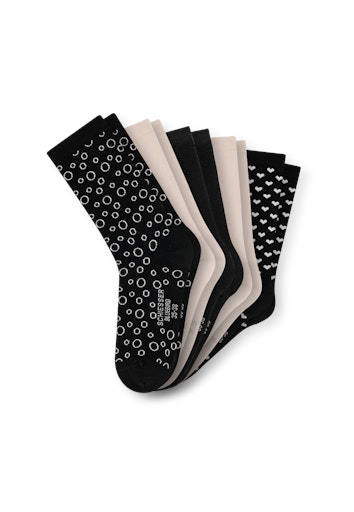 5er Pack Schiesser Damen Socken Bluebird