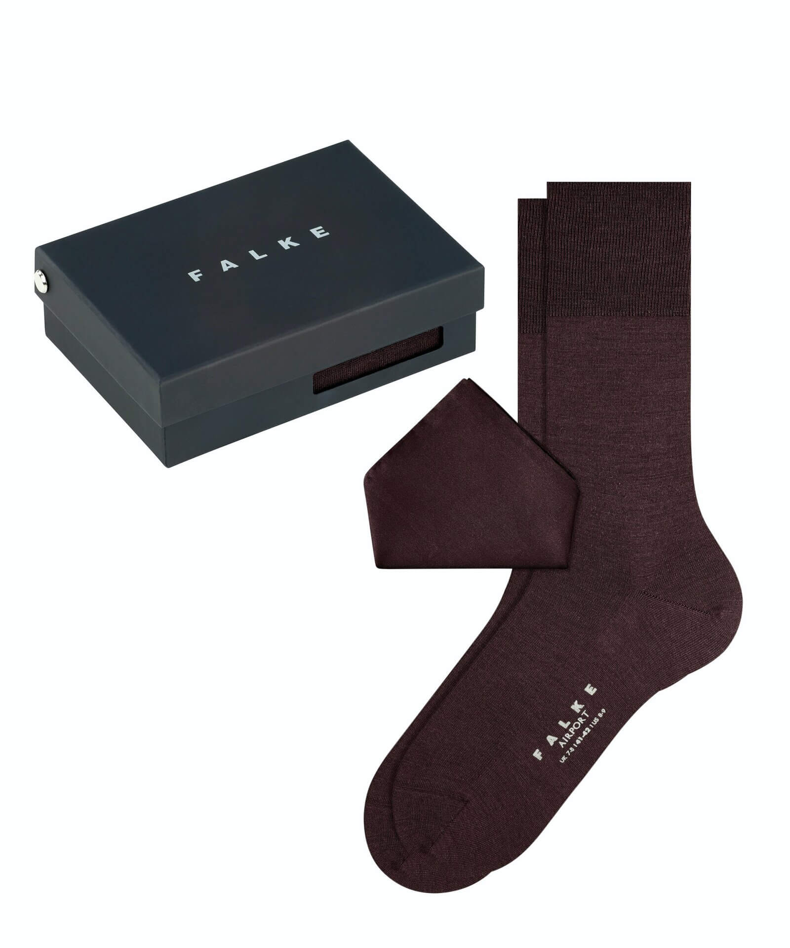 Falke Airport Pocket Square Herren Socken und Einstecktuch