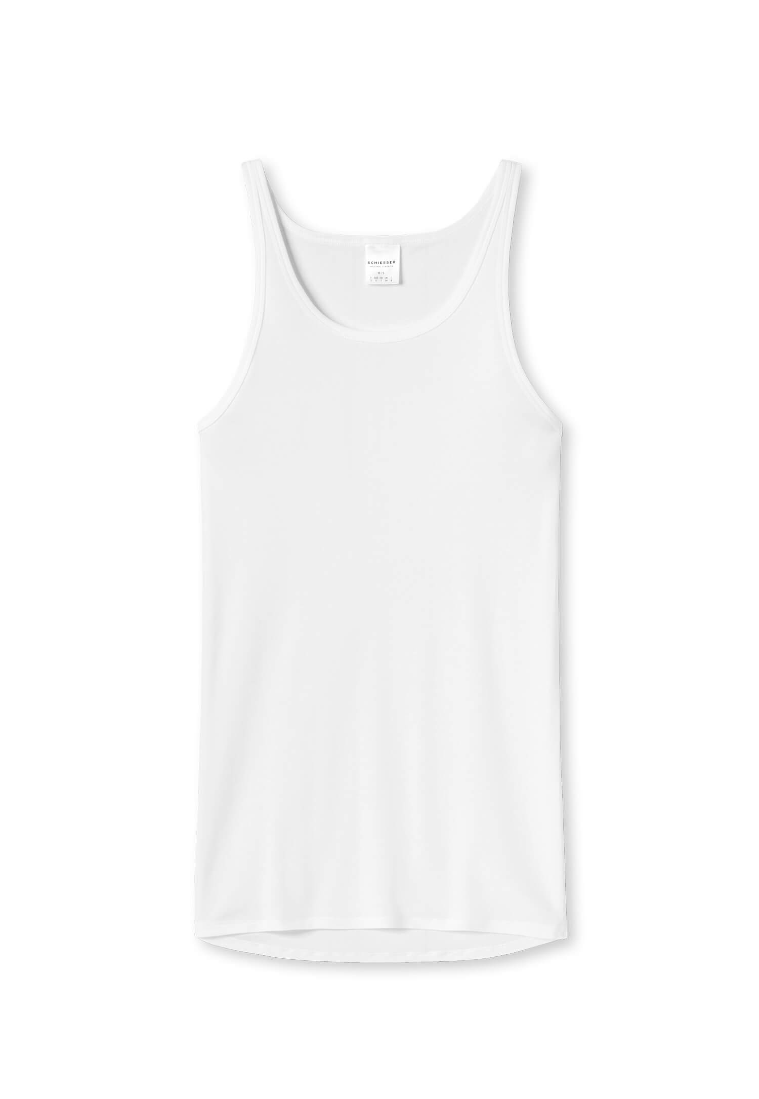 Schiesser Classics Herren Feinripp Unterhemd 