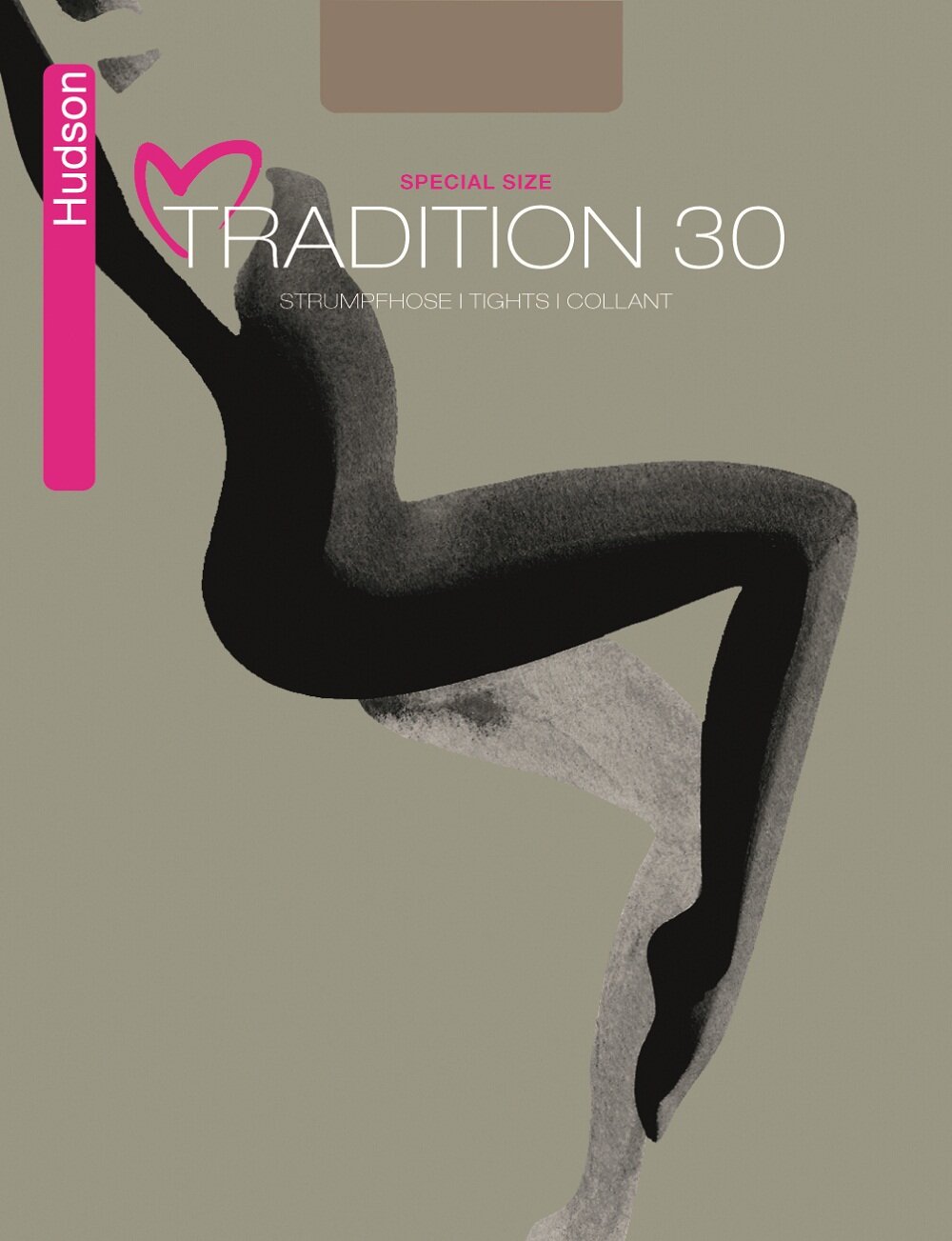 3er-Pack Hudson Fein Tradition 30 Damen Strumpfhose