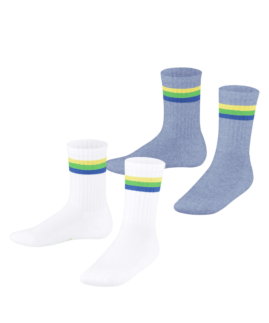 2x2er Pack Esprit Tennis Stripe Kinder Socken