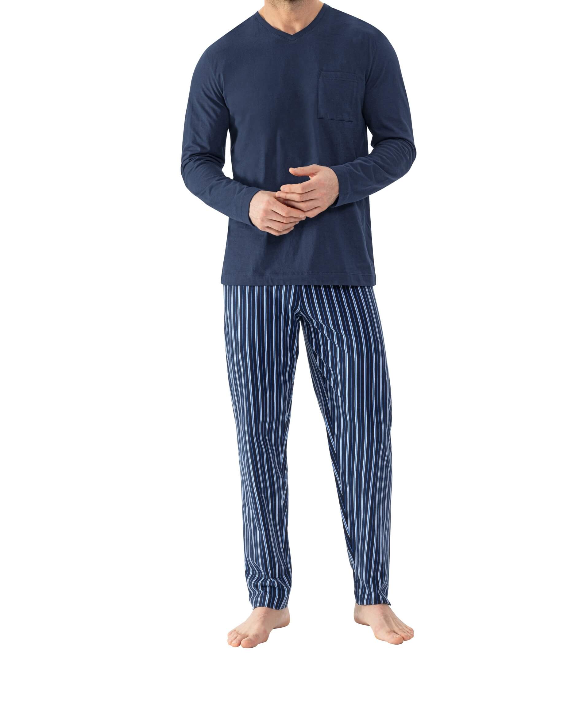 Mey Serie Straight Herren Anzug lang