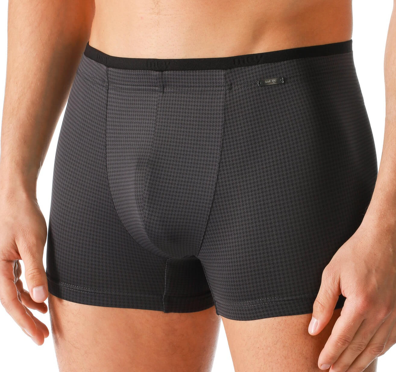 Mey Serie Houndstooth Herren Shorty