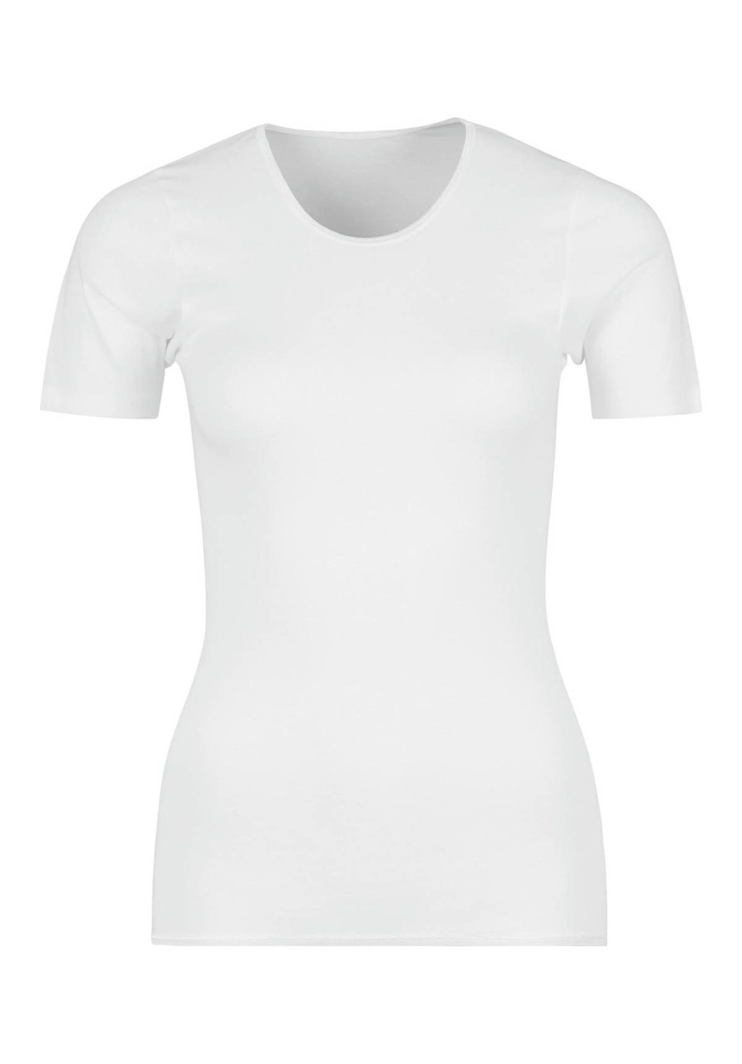 Huber Cotton Fine Rip Damen Shirt kurzarm 