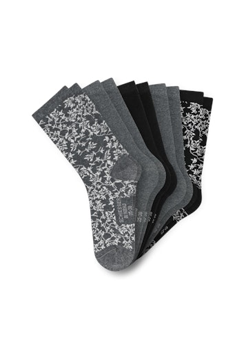 5er Pack Schiesser Damen Socken Bluebird