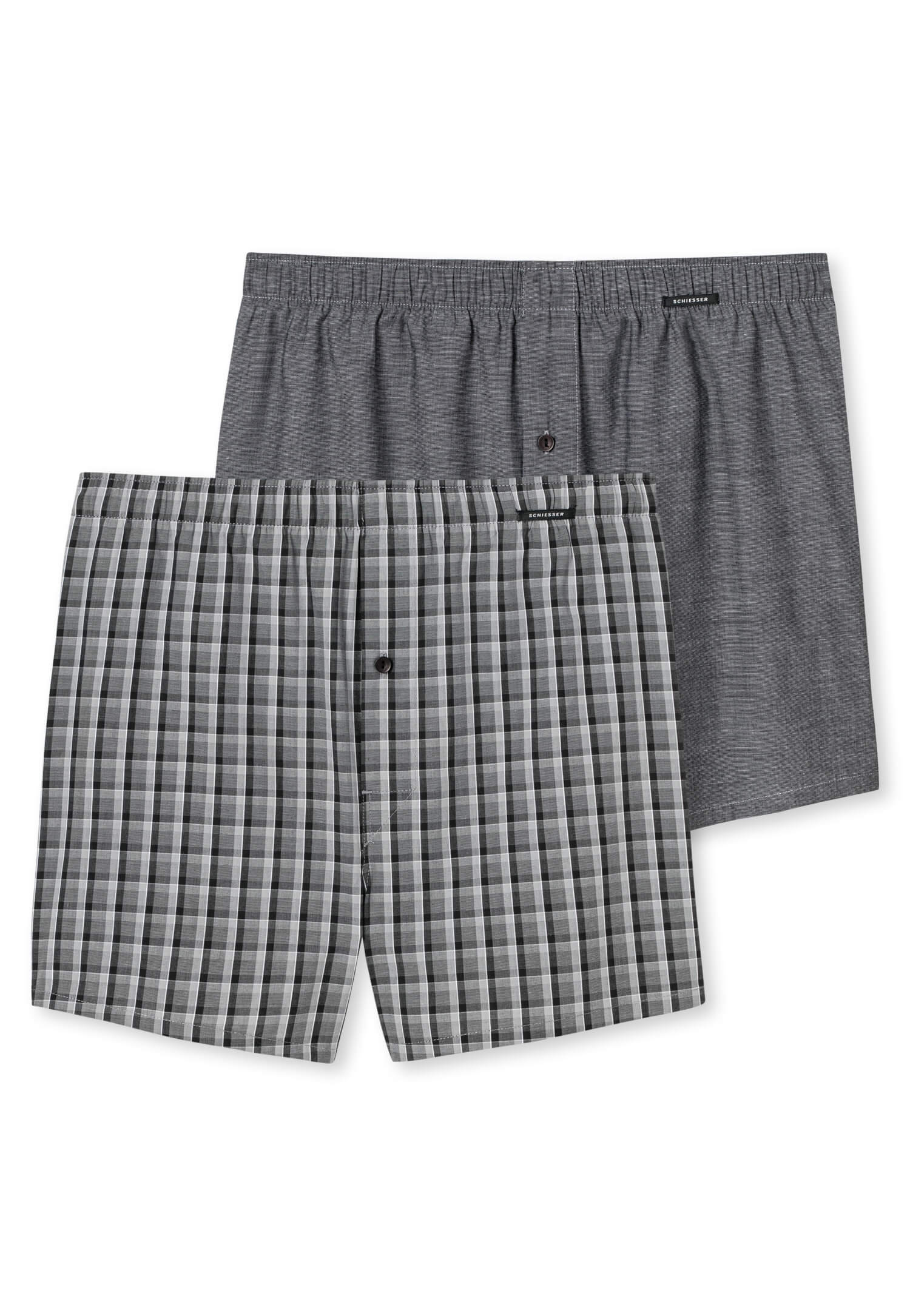 2er-Pack Schiesser Boxershorts Multipack Herren Boxershorts