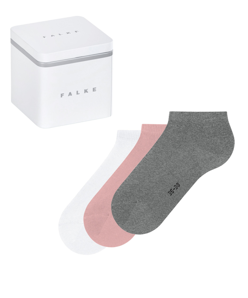 Falke Happy Bos 3-Pack Damen Sneakersocken