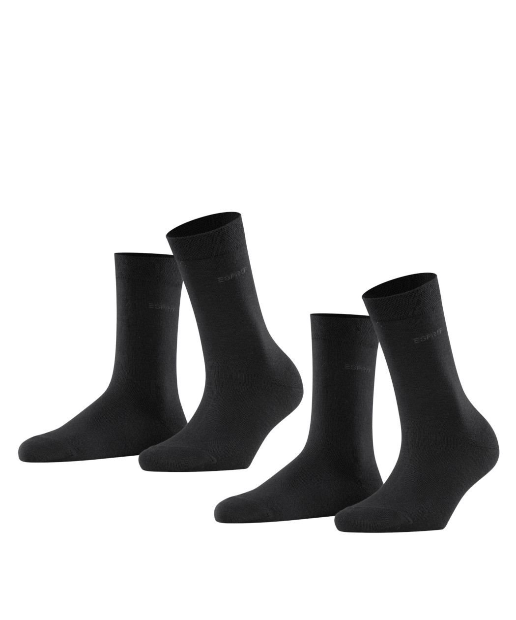 2er Pack Esprit Basic Easy Damen Socken 