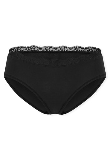 Schiesser Unique Cotton Damen Rio-Slip mit Spitze