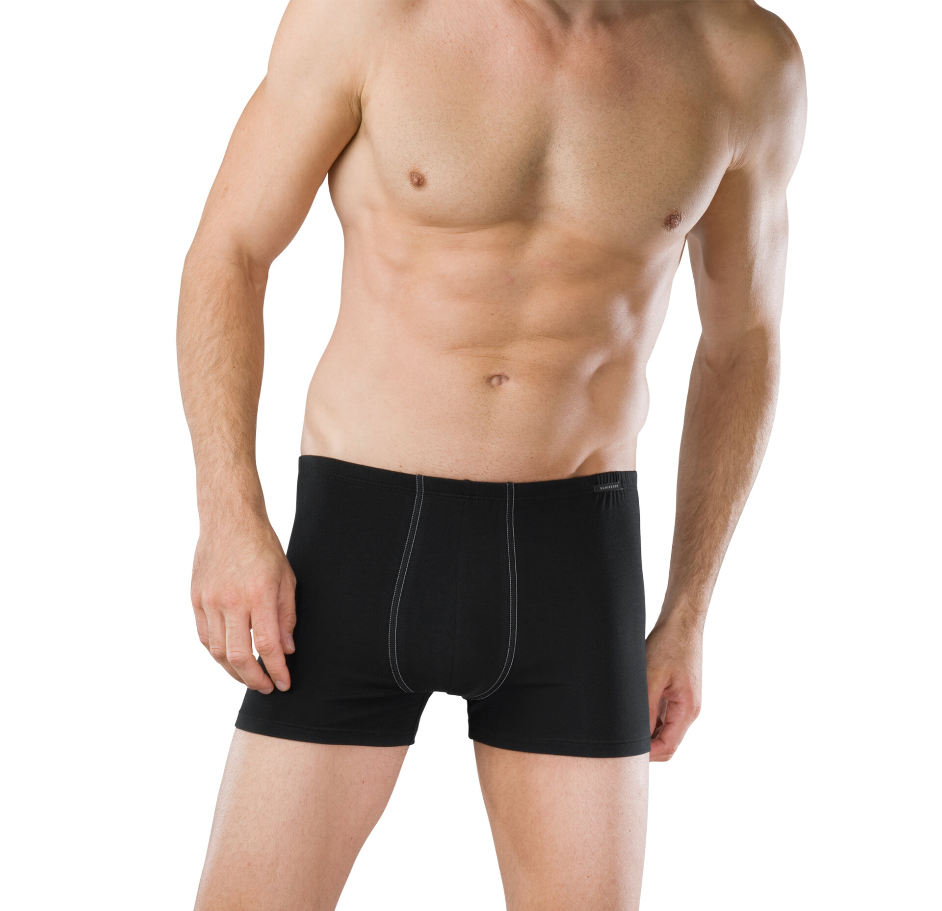2er-Pack Schiesser Cotton Essentials Herren Shorts